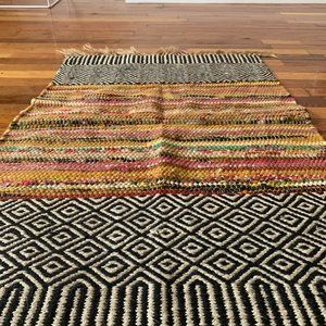 World Market kitchen/entry rug